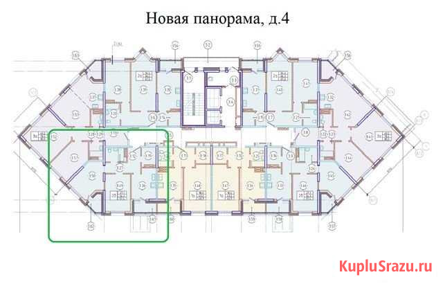 2-комнатная квартира, 57 м², 13/16 эт. на продажу в Красноярске Красноярск - изображение 1