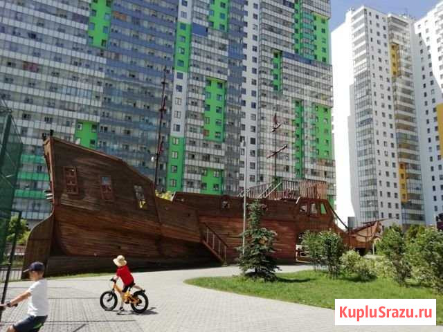 Квартира-студия, 27 м², 9/24 эт. в аренду на длительный срок в Санкт-Петербурге Санкт-Петербург - изображение 1