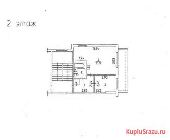 1-комнатная квартира, 35.4 м², 2/5 эт. на продажу в Березниках Березники