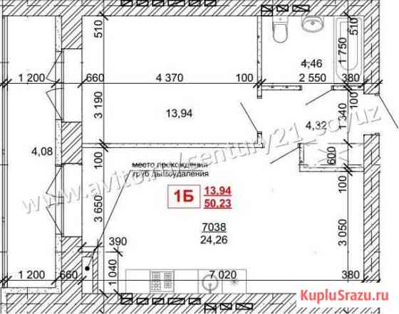 2-комнатная квартира, 50.2 м², 1/7 эт. на продажу в Ульяновске Ульяновск