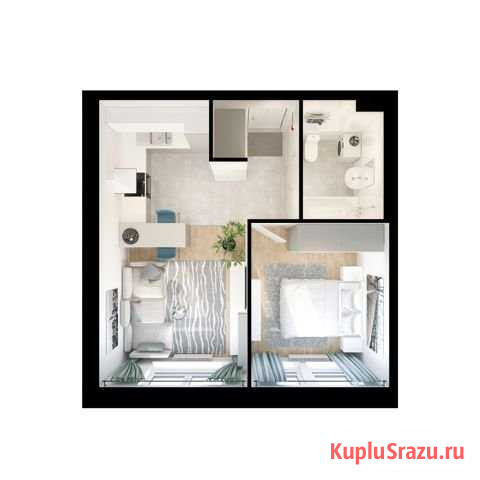 1-комнатная квартира, 35.8 м², 14/25 эт. на продажу в Люберцах Люберцы - изображение 1