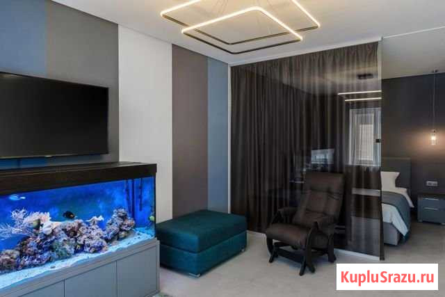 Квартира-студия, 55 м², 2/25 эт. в аренду посуточно в Липецке Липецк - изображение 1