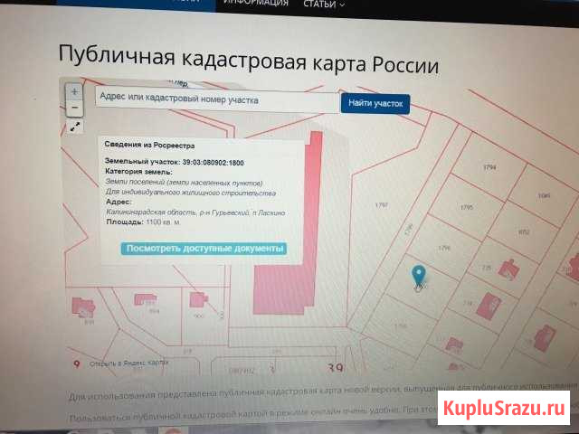 Участок ИЖС 11 сот. на продажу в Калининграде Калининград - изображение 1