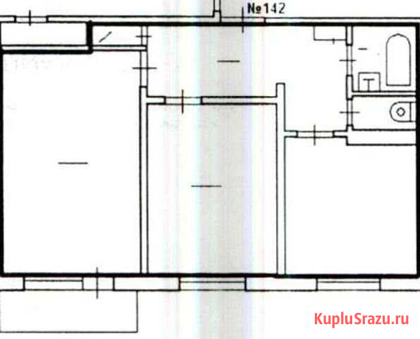 2-комнатная квартира, 51.6 м², 9/9 эт. на продажу в Усинске Усинск - изображение 1