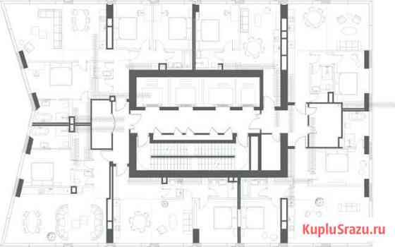 2-комнатная квартира, 68.6 м², 49/65 эт. на продажу в Москве Москва