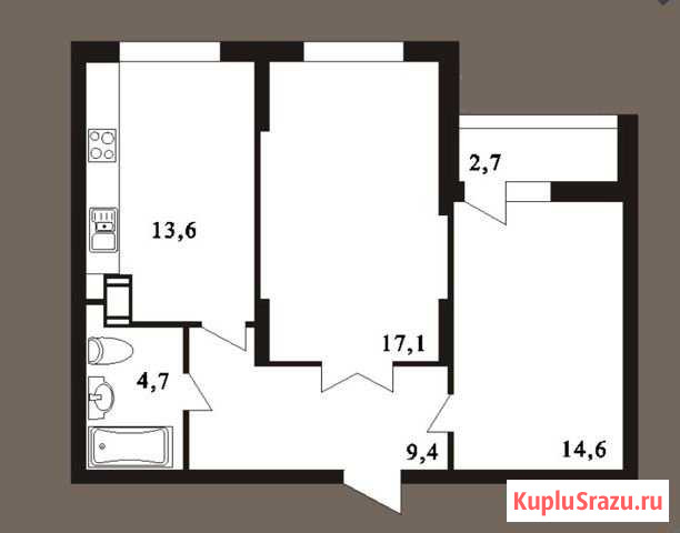 2-комнатная квартира, 62 м², 12/25 эт. на продажу в Саратове Саратов - изображение 1