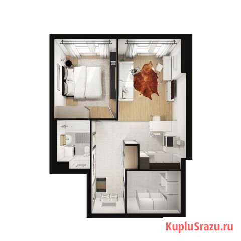 1-комнатная квартира, 53.1 м², 13/33 эт. на продажу в Котельниках Котельники - изображение 1