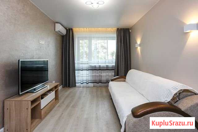 2-комнатная квартира, 41.5 м², 1/5 эт. в аренду посуточно в Хабаровске Хабаровск - изображение 1