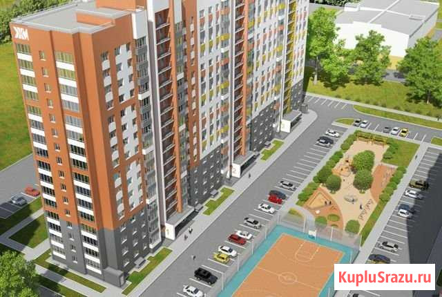 2-комнатная квартира, 48 м², 5/16 эт. на продажу в Барнауле Барнаул - изображение 1