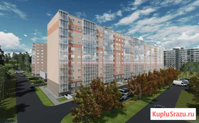 2-комнатная квартира, 61 м², 10/10 эт. на продажу в поселке Свердлова Свердлова - изображение 1