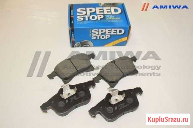 Amiwa Колодки передние тормозные opel astra h Садовый - изображение 1