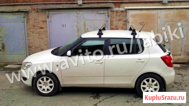 Багажник на крышу Skoda Fabia + монтаж Краснодар - изображение 1