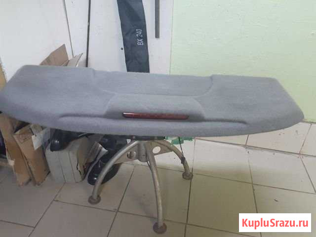 Деревянная полка с колонками на приору седан Тольятти - изображение 1