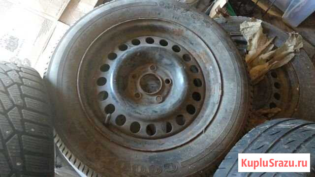 Резина Goodyear GT 065 195/65/r15 на дисках Пушкин - изображение 1