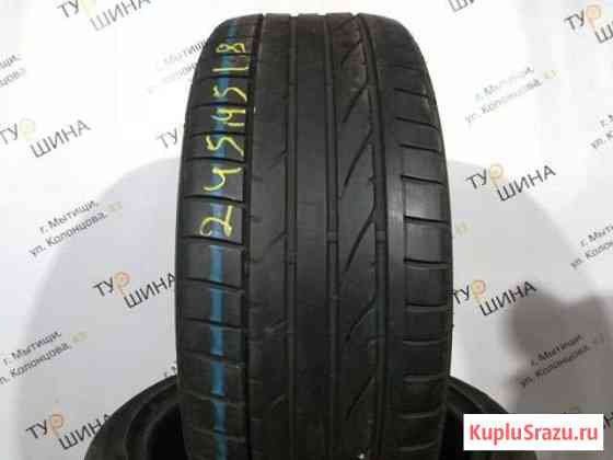 Шины бу 245 45 18 Bridgestone Potenza RE050A Мытищи