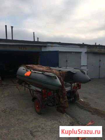 Надувная лодка flinc 320+прицеп+палатка Волгоград - изображение 1