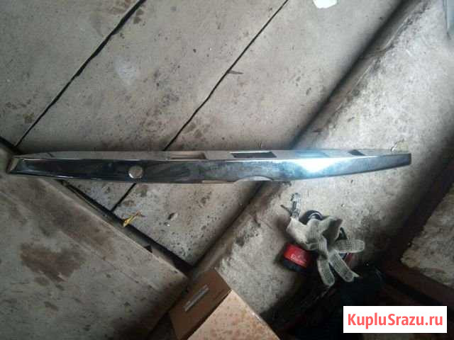Лифан х60 хром накладка задней крышки багажника Боголюбово - изображение 1