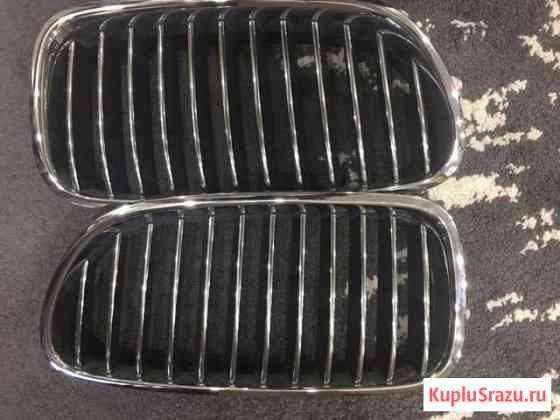 Декоративные решетки в бампер BMW 5er Щёлково