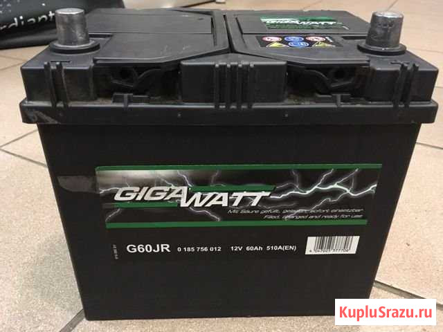 Gigawatt 60 Ah Санкт-Петербург - изображение 1