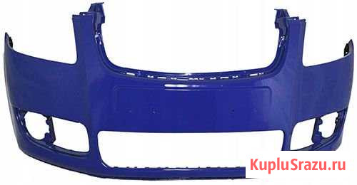 Бампер передний в цвет Skoda Fabia 2007 Липецк - изображение 1
