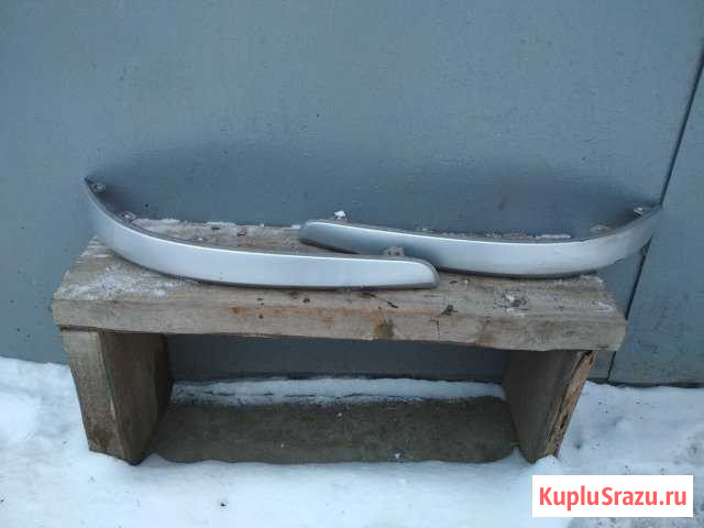 Молдинг заднего бампера Opel Astra H комплект Екатеринбург - изображение 1