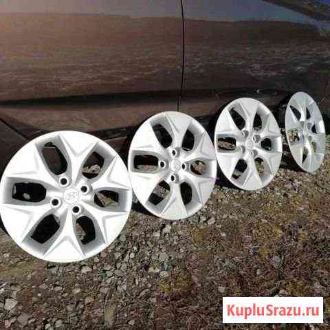 Оригинальные колпаки Kia Rio/Hyundai Solaris r15 Омск