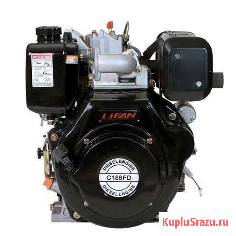 Двигатель Lifan-Diesel-10,6 л.с. элек./запуск (с) Северодвинск - изображение 1