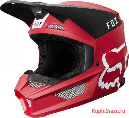 Мотошлем Fox V1 Mata Helmet Cardinal Казань