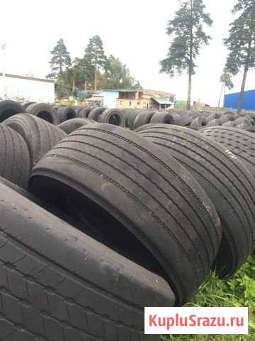 Грузовые шины б/у 435/50R19.5 Goodyear Marathon Лосино-Петровский - изображение 1