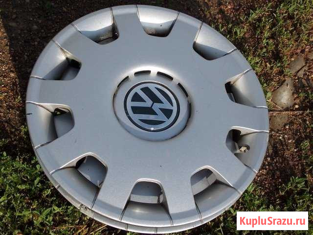 Два колпака R14 c логотипом vw Смоленск - изображение 1