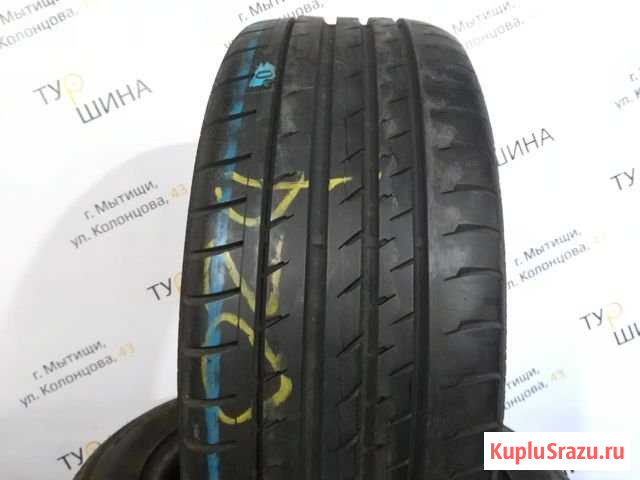 Шины бу 225 45 18 Continental ContiSportContact 3 Мытищи - изображение 1