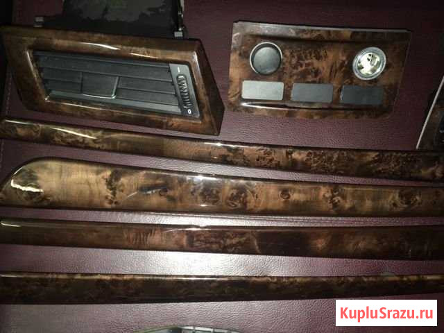 Комплект деревянных накладок бмв е60 рестайлинг Горбунки - изображение 1