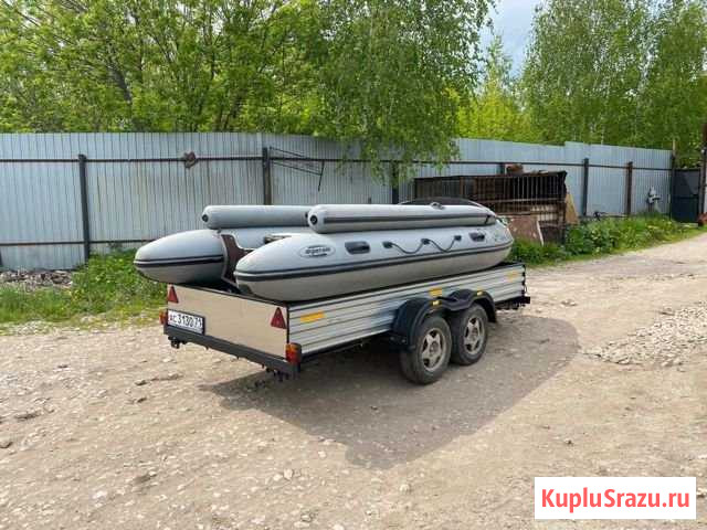 Моторная лодка Фрегат 420+Сузуки Dt30+прицеп Тула - изображение 1