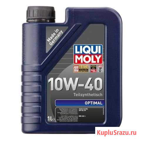 Масло моторное Optimal 10W-40 SL/CF. A3/B3 1л Казань - изображение 1