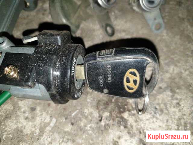 Замена контактной группы замка зажигания - Hyundai Getz, 1,4 л, 2008 года своими