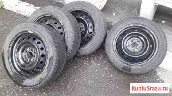 Колеса dunlop лето r16 Новосибирск