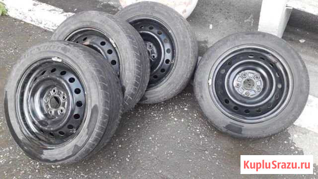 Колеса dunlop лето r16 Новосибирск - изображение 1