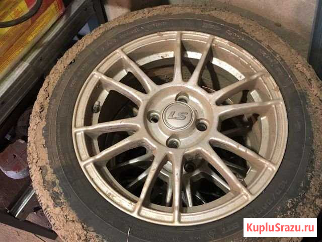 Продам колёса на Солярис,литые диски,резина зимняя Бирск - изображение 1