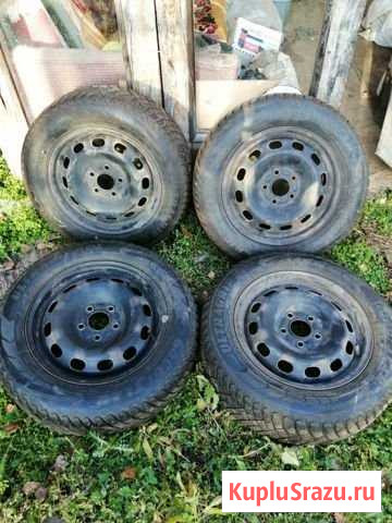 Продам колёca 195/65/15 GoodYear UltraGrip Озерск - изображение 1