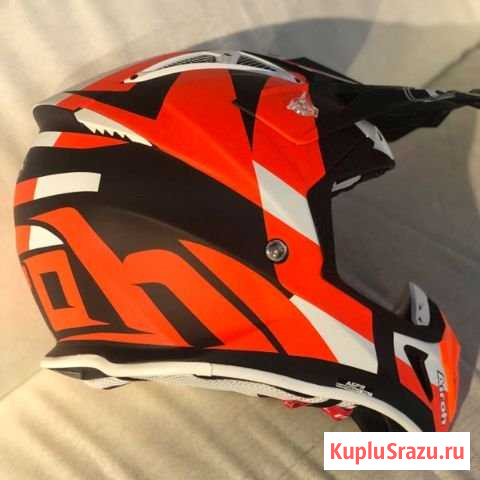 Шлем для мотокairoh Aviator ACE orange/black M AVA Аксай - изображение 1