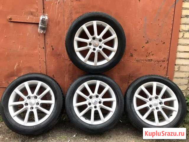 Колеса VAG R16 205/55 Nokian Оригинал 5*112 Лобня - изображение 1