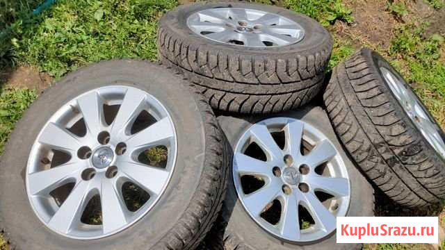 Комплект r16 оригинальных колёс на тойотакамри v40 Уварово - изображение 1