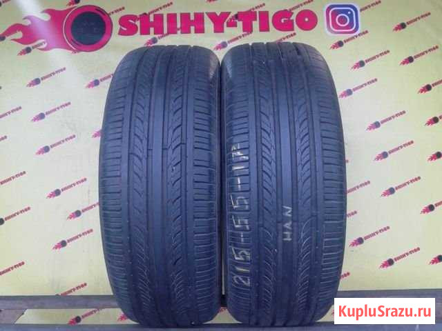 Летние шины бу 215/55 r17 Hankook 215 55 17 Балашиха - изображение 1