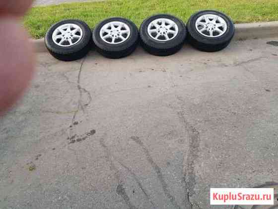 Продам легкосплавные диски R13 с резиной летняя + Старый Оскол