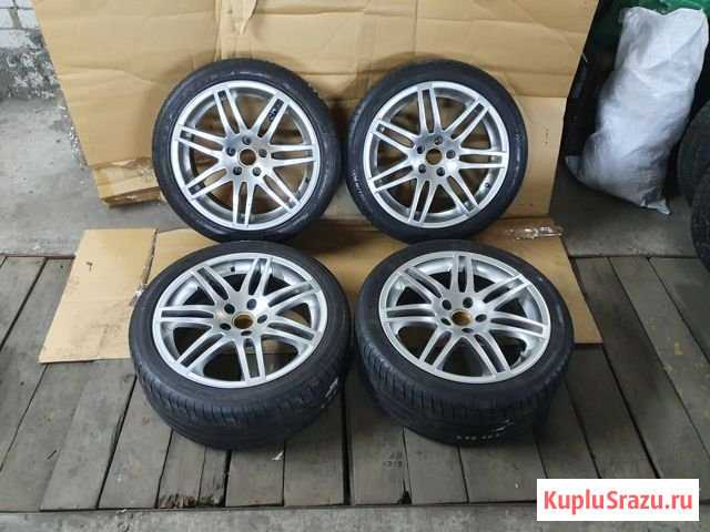 Audi a4  rs4 b6 b7 R18 + michelin pilot sport 3 Курск - изображение 1
