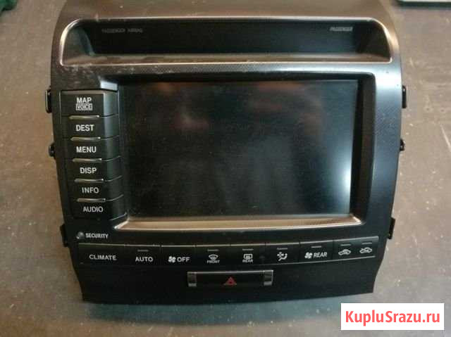 Монитор Toyota Land Cruiser 200 дорест/86111-60280 Усть-Кут - изображение 1