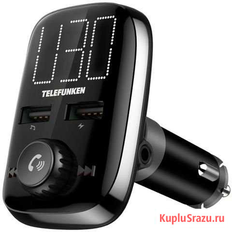 Автомобильный FM-модулятор Telefunken TF-FMT19BTN Пенза - изображение 1