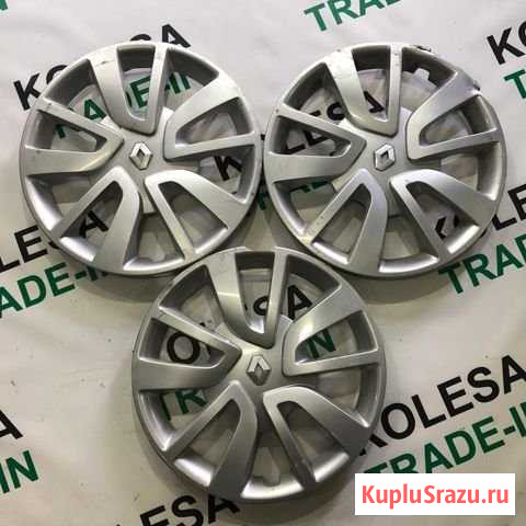 Колпаки R15 Renault Logan 3шт Тюмень - изображение 1