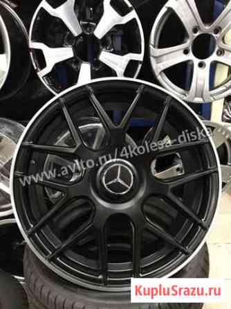 Mercedes-Benz r19 Разноширокие Чёрный сатин Пятигорск
