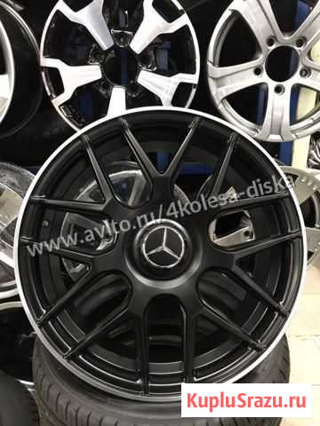 Mercedes-Benz r19 Разноширокие Чёрный сатин Пятигорск - изображение 1